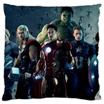 Avengers Age Of Ultron 2015 Movie Wide Large Flano Cushion Case (One Side)