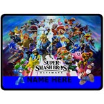 super_mario_bros_z_promo_by_alvin_earthworm Fleece Blanket (Large) Clone