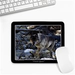 Vision Quest Grey Wolf Small Mousepad