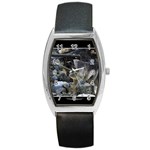 Vision Quest Grey Wolf Barrel Style Metal Watch