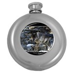 Vision Quest Grey Wolf Hip Flask (5 oz)