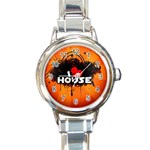 HOUSE (37) Round Italian Charm Watch