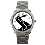 Background Road 8 Sport Metal Watch