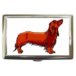 long haired daschund Cigarette Money Case