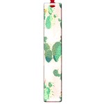 Pink Cactus flower Large Book Mark