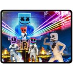 Emote Dancer Marsh Walk Marshmello Fleece Blanket Fleece Blanket (Large)