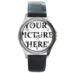 Personalize Round Metal Watch