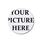 Personalize Rubber Round Coaster (4 pack)