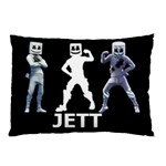 Marshmello Man Marsh Walk Emote Dancer Custom Made Standard Size Pillow Case Pillow Case (Two Sides)