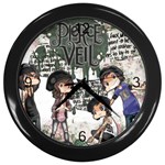 Pierce The Veil By Avvyquacks D5crw4v Png Wall Clock (Black)