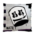 Marshmello Head Marsh Walk Emote Dancer Custom Made 17  x 17  Cushion Case Standard Cushion Case (Two Sides)