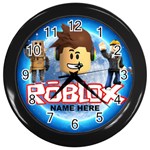 Roblox 10  Wall Clock Wall Clock (Black) Clone