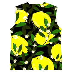 black lemons Women s Button Up Vest from ArtsNow.com Back