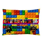 Lego Bricks Lego Blocks Custom Made Standard Size Pillow Case Pillow Case (Two Sides)