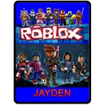 Roblox 60  X 80  Fleece Blanket Fleece Blanket (Large)