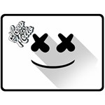 Emote Dancer Marsh Walk Marshmello Fleece Blanket Fleece Blanket (Large) Clone
