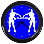 Floss Dance Emote Custom Made 10  Wall Clock Wall Clock (Black) Clone