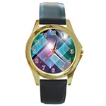 Design Art (design 26) Round Gold Metal Watch