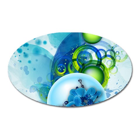 Design Art (design 25) Magnet (Oval) from ArtsNow.com Front