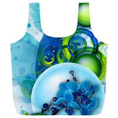 Design Art (design 25) Full Print Recycle Bag (XL) from ArtsNow.com Front