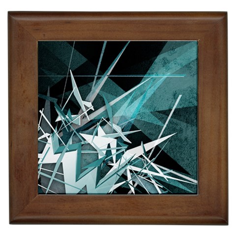 Design Art (design 23) Framed Tile from ArtsNow.com Front