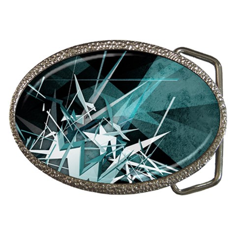 Design Art (design 23) Belt Buckle from ArtsNow.com Front