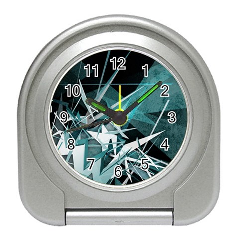 Design Art (design 23) Travel Alarm Clock from ArtsNow.com Front