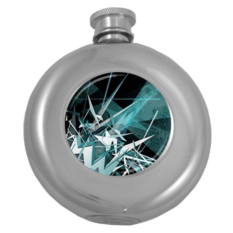 Design Art (design 23) Hip Flask (5 oz) from ArtsNow.com Front
