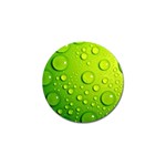 Green Water Drops Golf Ball Marker (10 pack)