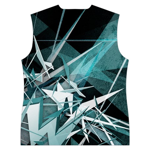 Design Art (design 23) Women s Button Up Vest from ArtsNow.com Back