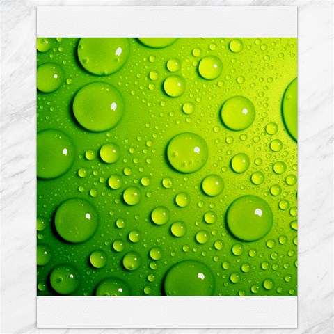 Green Water Drops Canvas 16  x 20  from ArtsNow.com 15.75 x19.29  Canvas - 1