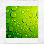 Green Water Drops Canvas 36  x 48 