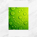 Green Water Drops Canvas 40  x 72 
