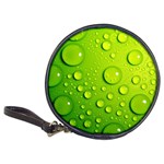 Green Water Drops Classic 20-CD Wallet