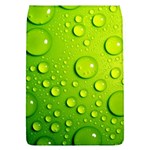 Green Water Drops Removable Flap Cover (L)