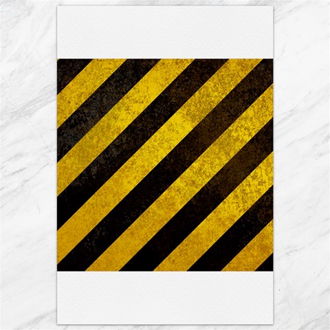 Black And Yellow Caution Canvas 20  x 30  from ArtsNow.com 19.62 x28.9  Canvas - 1
