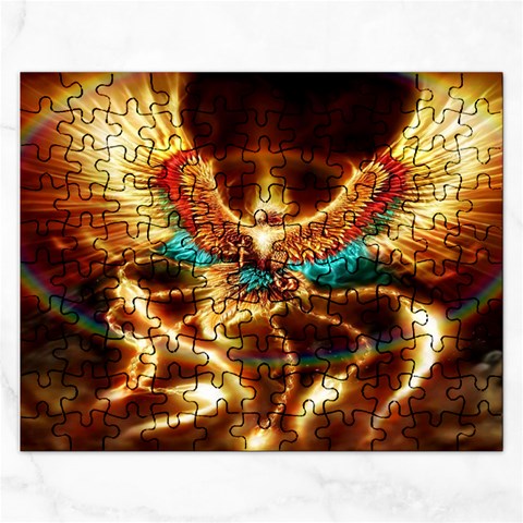 Fire Eagle Art Jigsaw Puzzle (Rectangular) from ArtsNow.com Front
