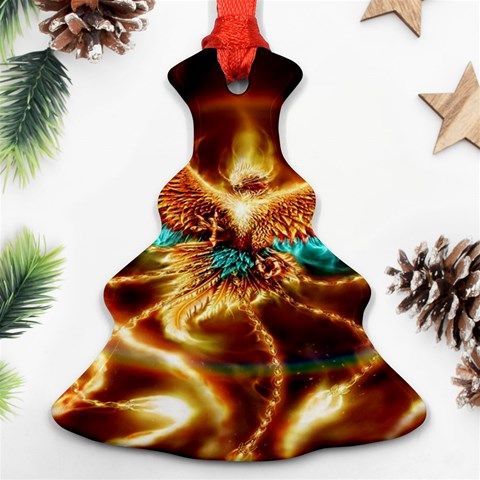 Fire Eagle Art Ornament (Christmas Tree)  from ArtsNow.com Front