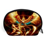 Fire Eagle Art Accessory Pouch (Large)