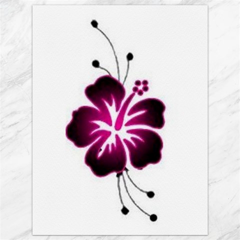 Pink Hawaiian Flower Canvas 36  x 48  from ArtsNow.com 35.26 x46.15  Canvas - 1