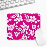 Pink Hawaiian Flowers Small Mousepad