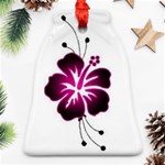 Pink Hawaiian Flower Ornament (Bell)