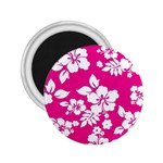 Pink Hawaiian Flowers 2.25  Magnet