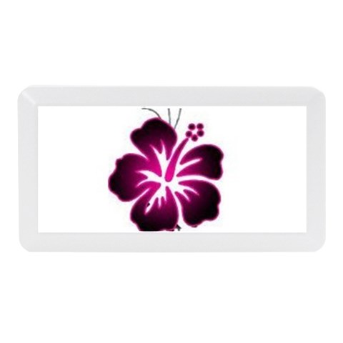 Pink Hawaiian Flower Memory Card Reader (Mini) from ArtsNow.com Front