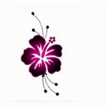 Pink Hawaiian Flower Large Garden Flag (Two Sides)