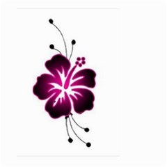 Pink Hawaiian Flower Large Garden Flag (Two Sides) from ArtsNow.com Back