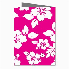 Pink Hawaiian Flowers Greeting Cards (Pkg of 8) from ArtsNow.com Right
