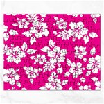 Pink Hawaiian Flowers Jigsaw Puzzle (Rectangular)