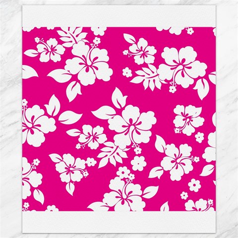 Pink Hawaiian Flowers Canvas 8  x 10  from ArtsNow.com 8.15 x9.66  Canvas - 1