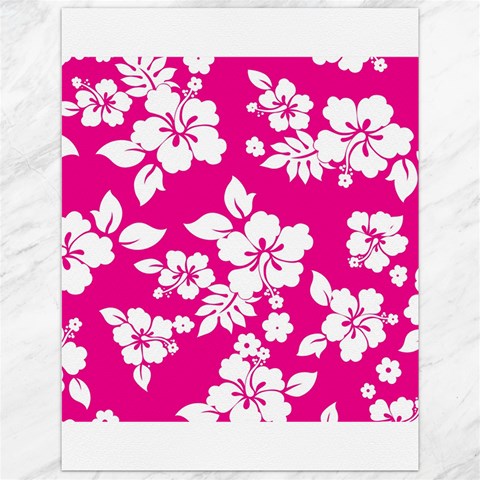 Pink Hawaiian Flowers Canvas 12  x 16  from ArtsNow.com 11.86 x15.41  Canvas - 1